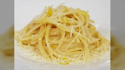 Spaghetti me salcë limoni nga zonja Vjollca