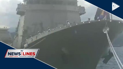 Скачать видео: PRRD leads hand-over and commissioning of BRP Jose Rizal