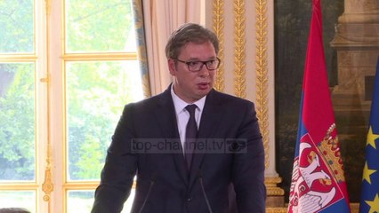 Top News - Protesta e dhunshme/ Vuçiç: Na dobësoi para dialogut