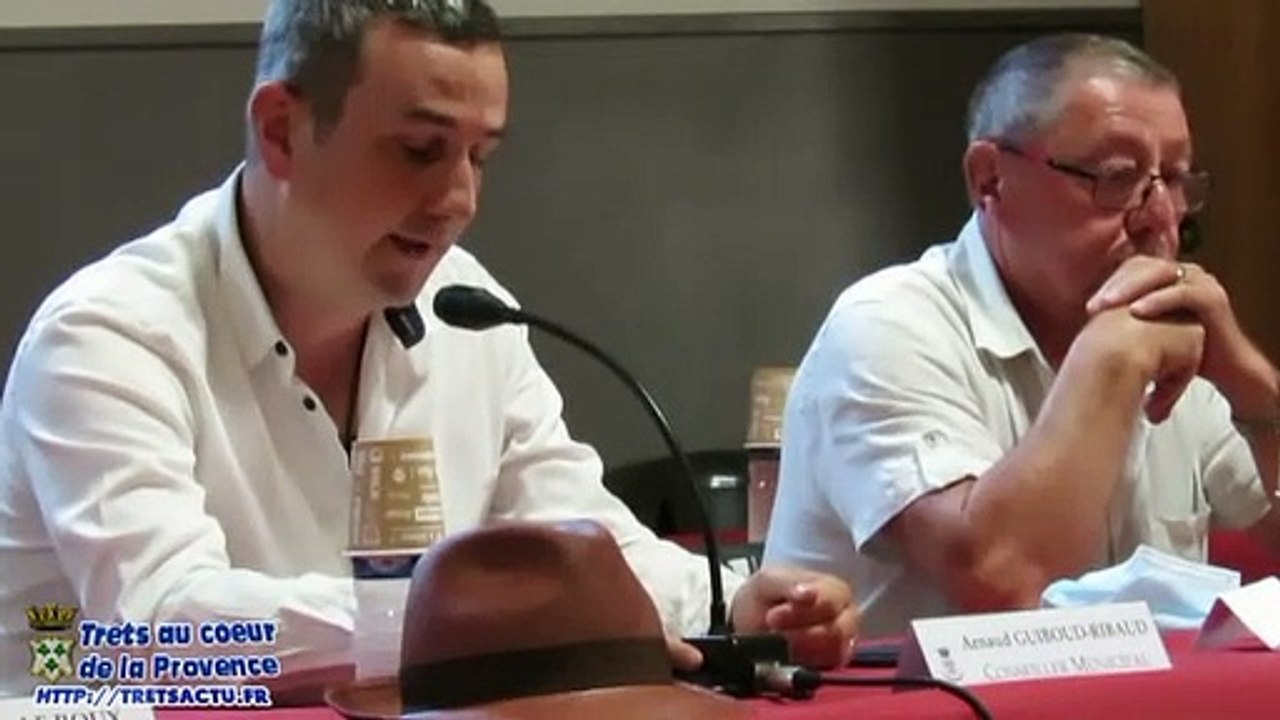 2e conseil municipal  TRETS - Discours Arnaud Guiboud-Ribaud 10juill2020