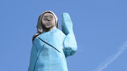 Top News - Digjet në Slloveni/ Skulptura e Melania Trump