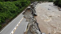 Top News - Shirat e rrëmbyeshme/ Shkatërrohet autostrada në Japoni – Pa koment