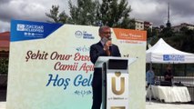 15 Temmuz şehidinin isminin verildiği Üsküdar'daki cami ibadete açıldı - İSTANBUL