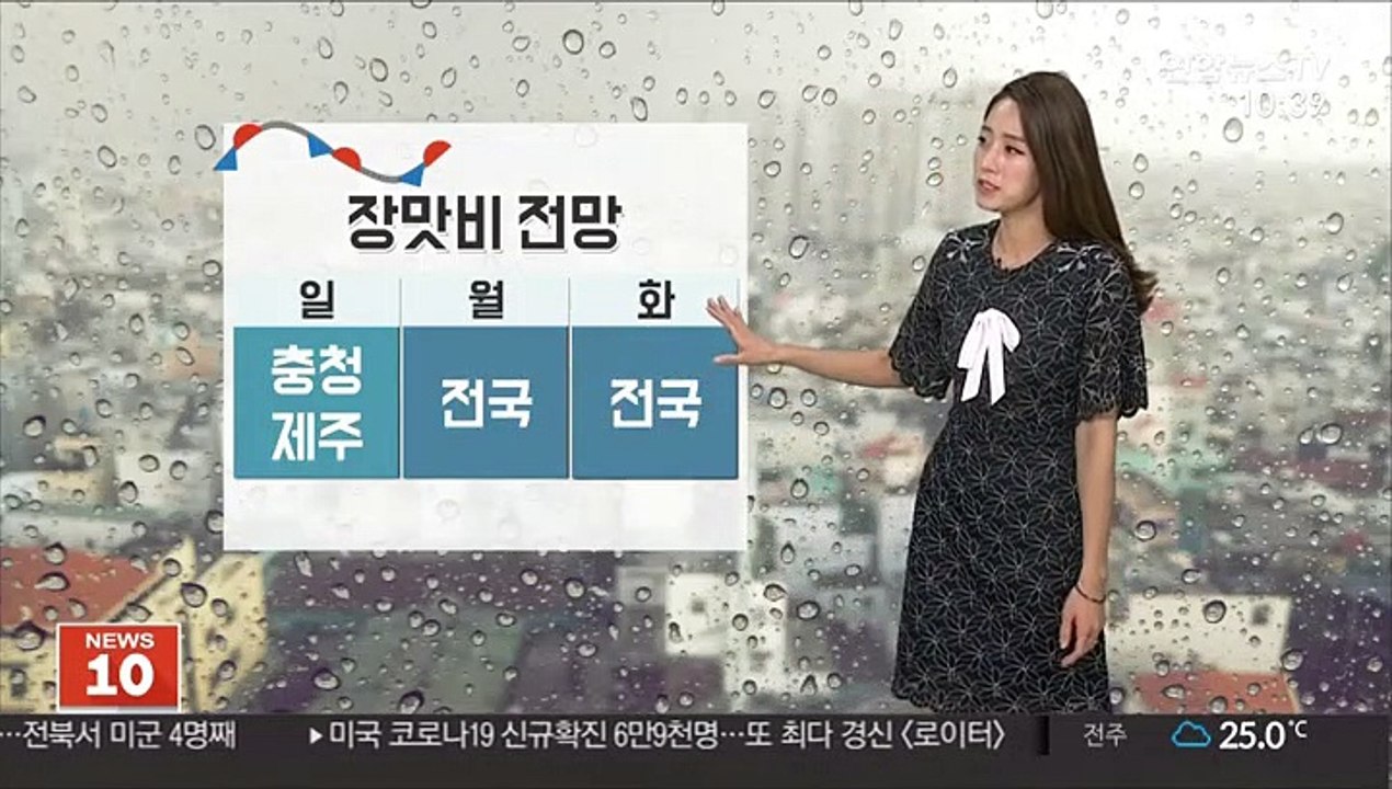 [날씨] 주말 30도 안팎 더위…오후 내륙 소나기