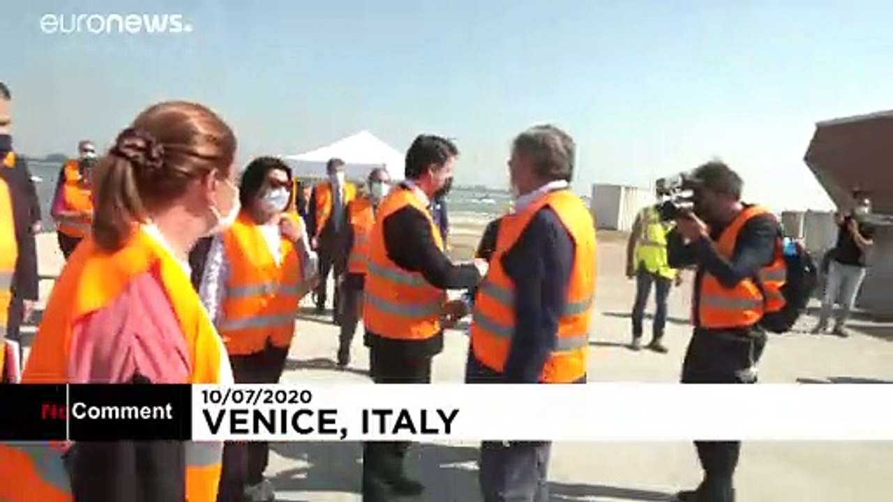 Venedigs Flutschutz: „Mose“ soll das Wasser fernhalten