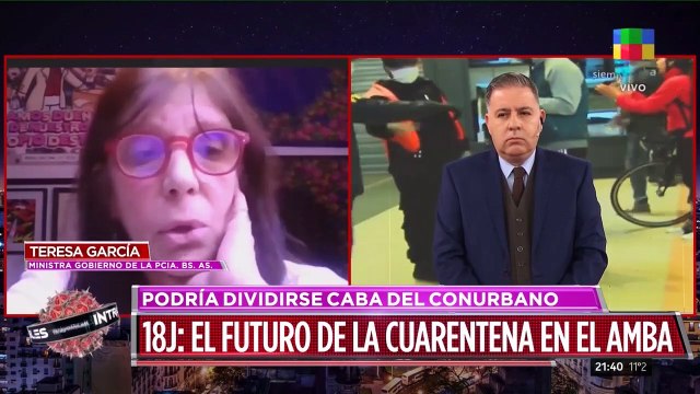 Teresa García, ministra de Gobierno de Provincia de Buenos Aires en Intratables (10/07/20)