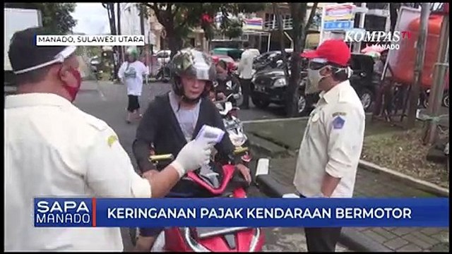 Pemprov Sulut Berlakukan Keringanan Pajak Kendaraan Bermotor