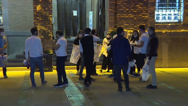 AK Parti Gençlik Kollarından 'Ayasofya' için şükür duası - ANKARA