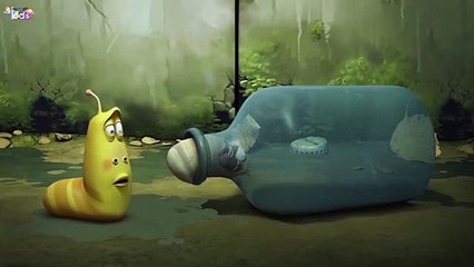 watch the kids cartoon video of mike and turbo struggling to get out of the bottle