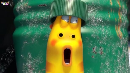 watch the kids cartoon video of mike and his friends fighting with ice balls