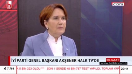 Download Video: Meral Akşener canlı yayında özür diledi