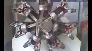 How a Radial Engine Works