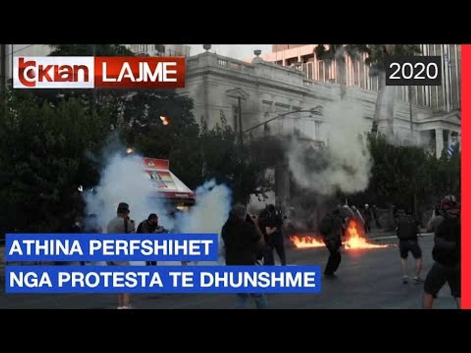 Athina perfshihet nga protesta te dhunshme | Lajme - News