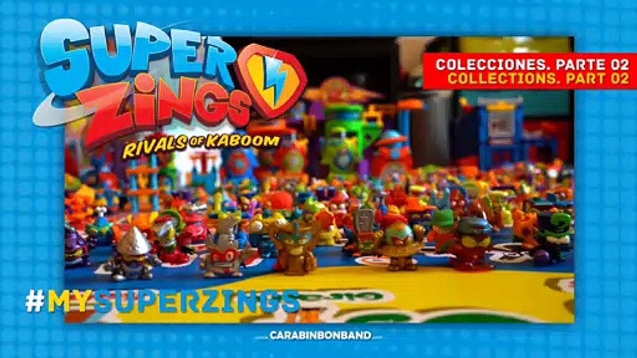 Las COLECCIONES de #SUPERZINGS de nuestros amigos. PARTE 2 - By CARA BIN BON BAND