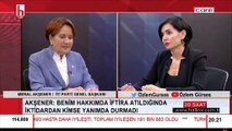 Ayasofya kararı sonrası Meral Akşener'den canlı yayında Erdoğan itirafı