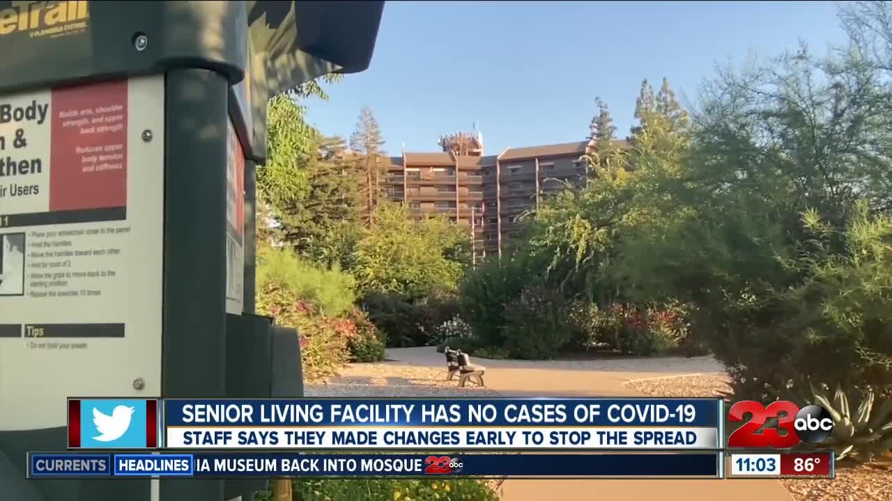 Bakersfield  nursing  home facility shares how they've been able to stay covid free