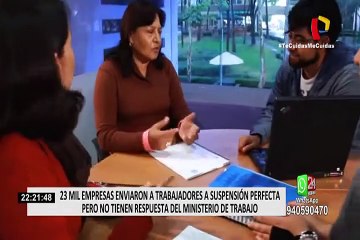 Suspensión perfecta de labores podrá ampliarse hasta el 7 de octubre
