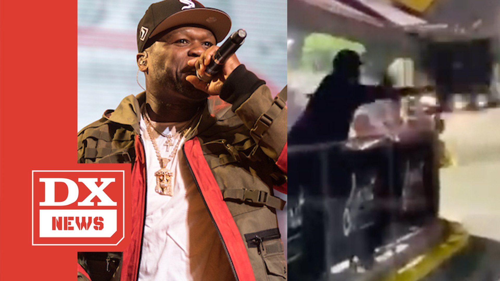 ⁣50 Cent Denies Knowledge Of Bar Fight While Reacting To Pop Smoke Murder Arrests