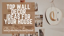 Wall decor design ideas 2020 I Modern Living Room Wall decorating Ideas