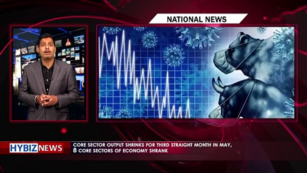 Core sector output shows slight uptick from April low | Hybiz news