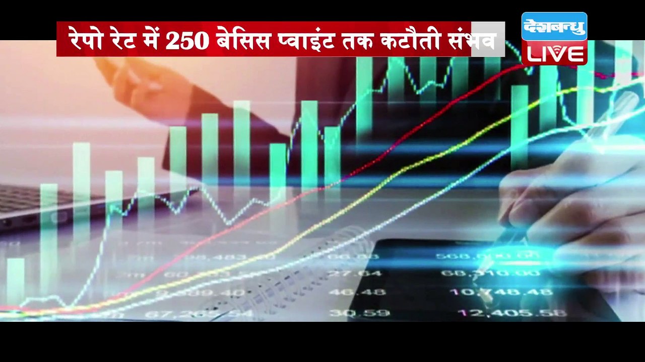 रेपो रेट पर RBI गवर्नर शक्तिकांत का बयान | रेपो रेट में 250 बेसिस प्वाइंट तक कटौती संभव |#DBLIVE