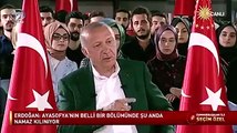 Sosyal medya Erdoğan'ın bu Ayasofya açıklamalarını konuşuyor