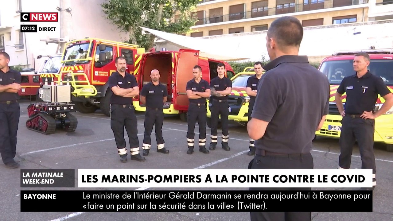 Marseille : les marins-pompiers à la pointe contre la Covid-19