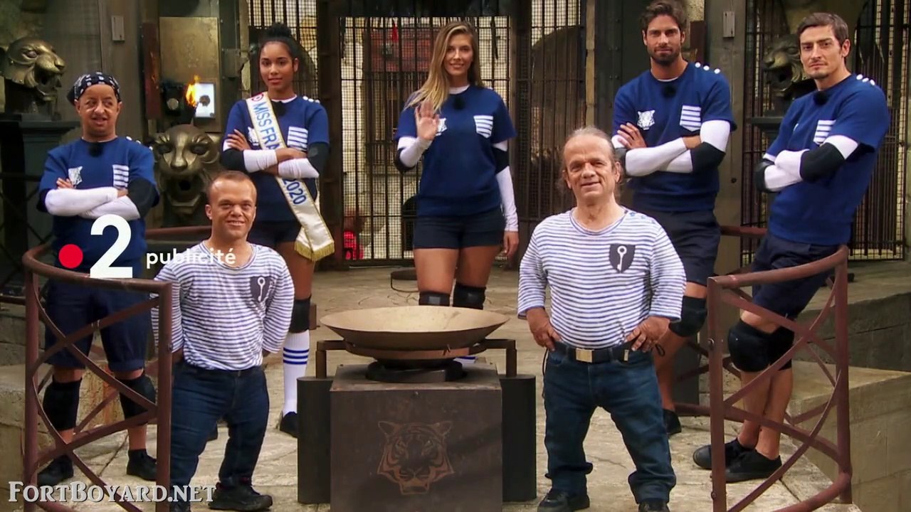 Fort Boyard 2020 : jingle publicitaire de France 2 - Équipe n°1 - Les Bonnes Fées -  11 juillet 2020
