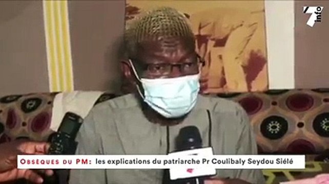 Obsèques du PM les explications du patriarche Pr Coulibaly Seydou Siélé