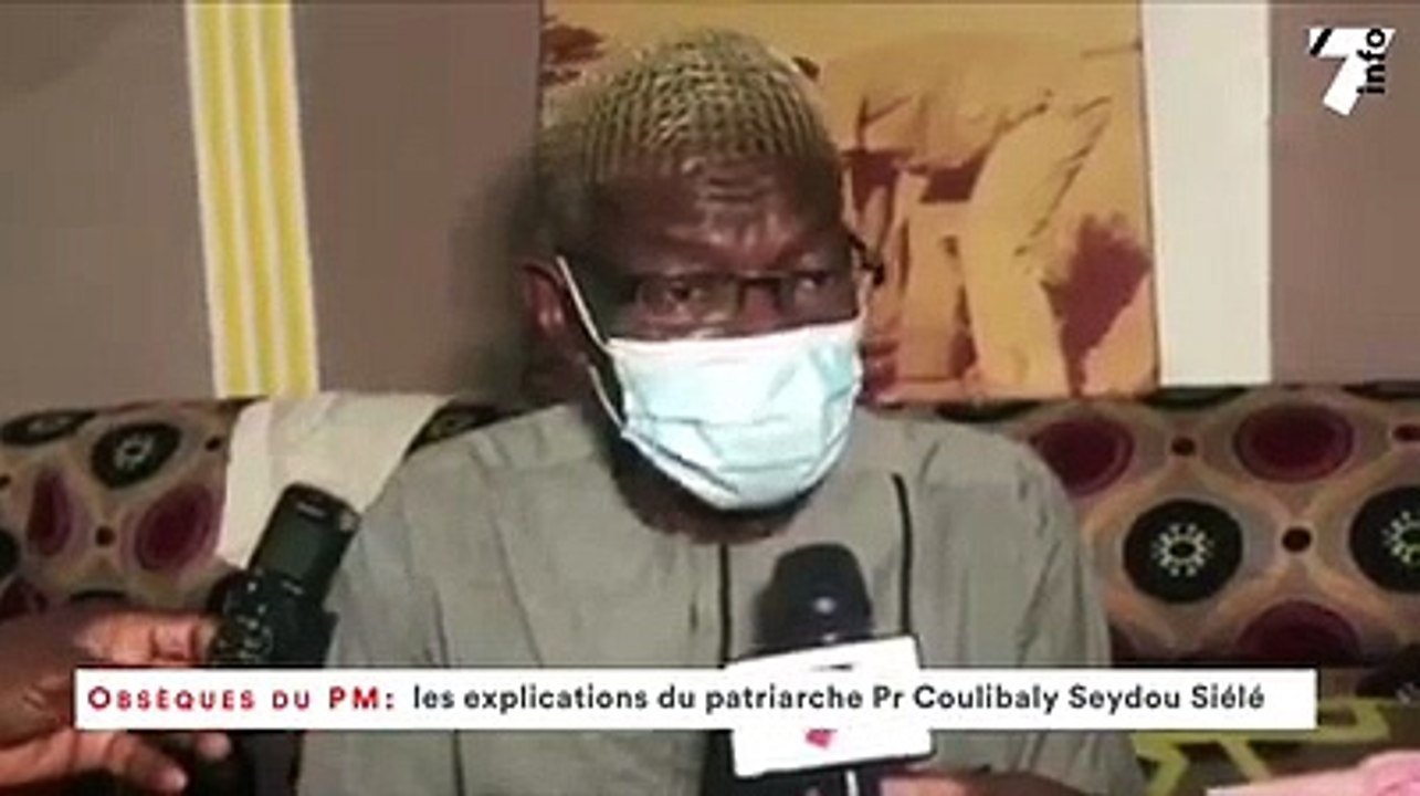 Obsèques du PM les explications du patriarche Pr Coulibaly Seydou Siélé