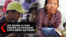 Lee Seung Gi Nyicipin Gudeg dan Lopis Mbah Satinem bareng Jasper Liu!