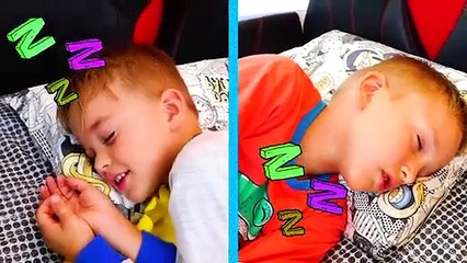 Vlad and Niki make breakfast for mom