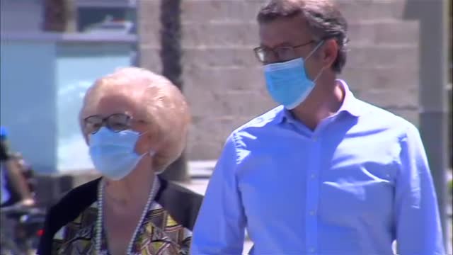 Feijóo envía un mensaje de tranquilidad y de responsabilidad el día de la jornada de reflexión