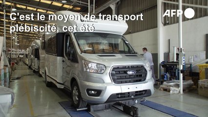 Engouement pour le camping-car dans une Europe fuyant le virus