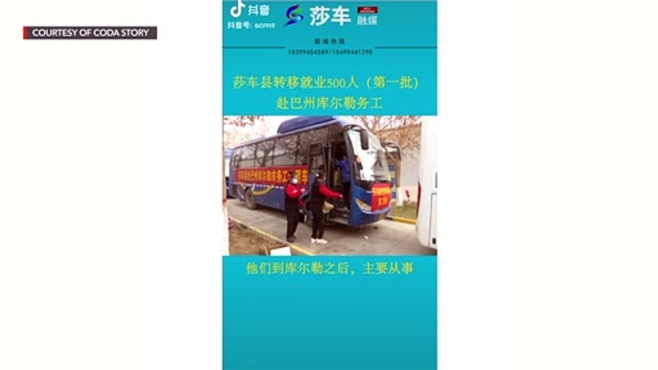 Live-work compounds Uyghurs are assigned to