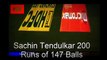 unbelieable Sachin Tendulkar 200 Runs of 147 Balls Not Out  (India vs South Africa)_