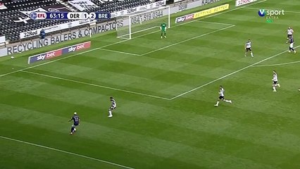 Deuxième but de Benrahma vs Derby County