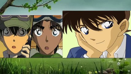 Shinichi và Hattori vô tình lướt qua nhau