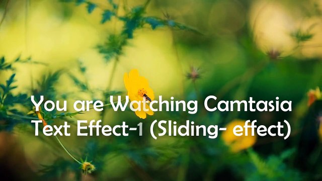 10 Amazing Text Effect in Camtasia Video editing software.