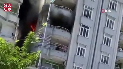 Apartmanda korku dolu anlar