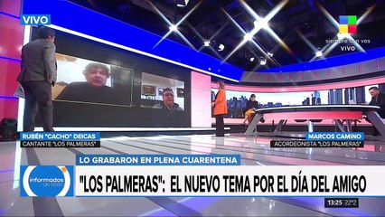 "Los Palmeras" en el día del amigo en #InformadosDeTodo