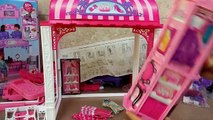 BARBIE Doll Malibu Avenue Mall Playset Unboxing Review