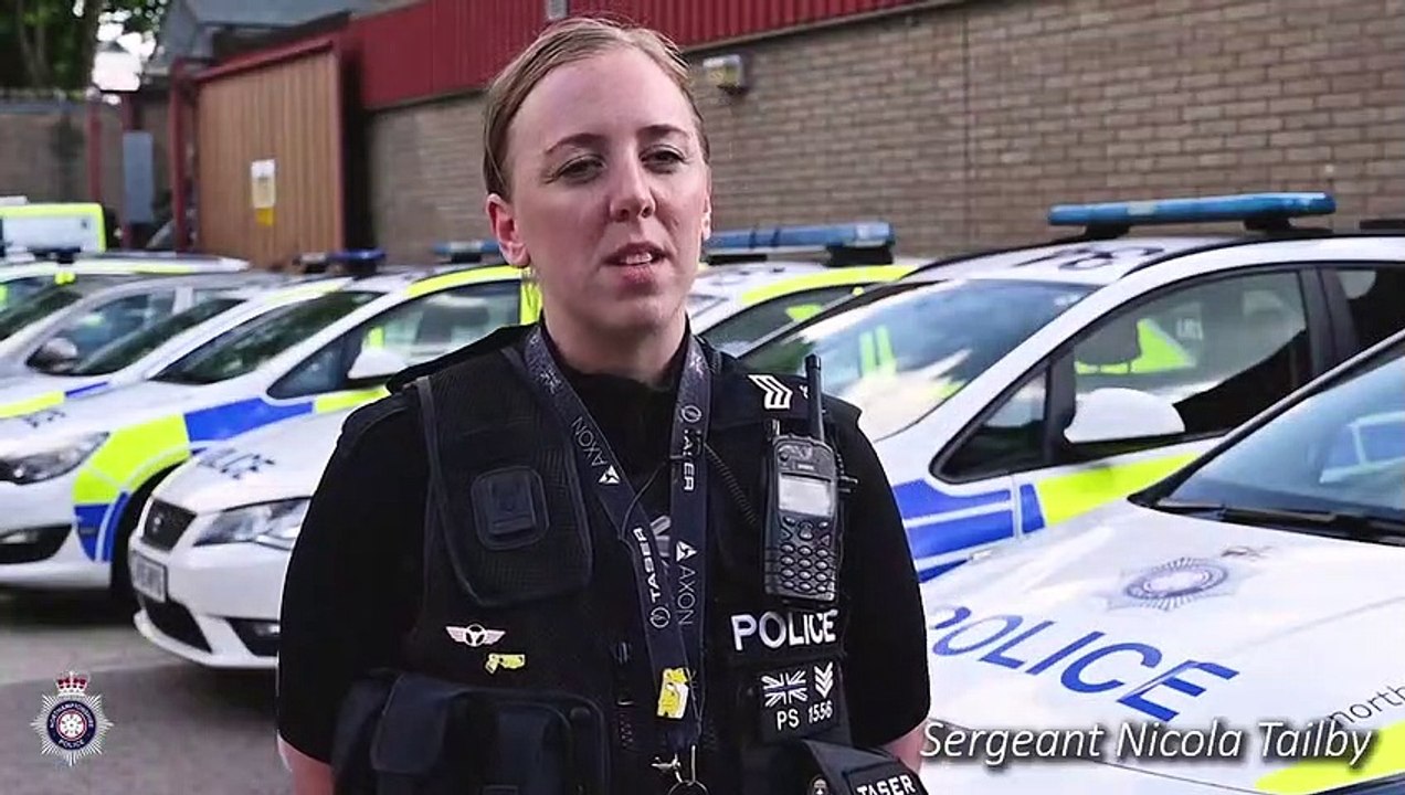 Northamptonshire Police officers execute drugs warrant in town — 17/07/20