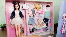 Barbie Doll Clothes unboxing 3 Dress upバービー人形の服はドレスアップRoupas de boneca barbie Puppe Kleidung