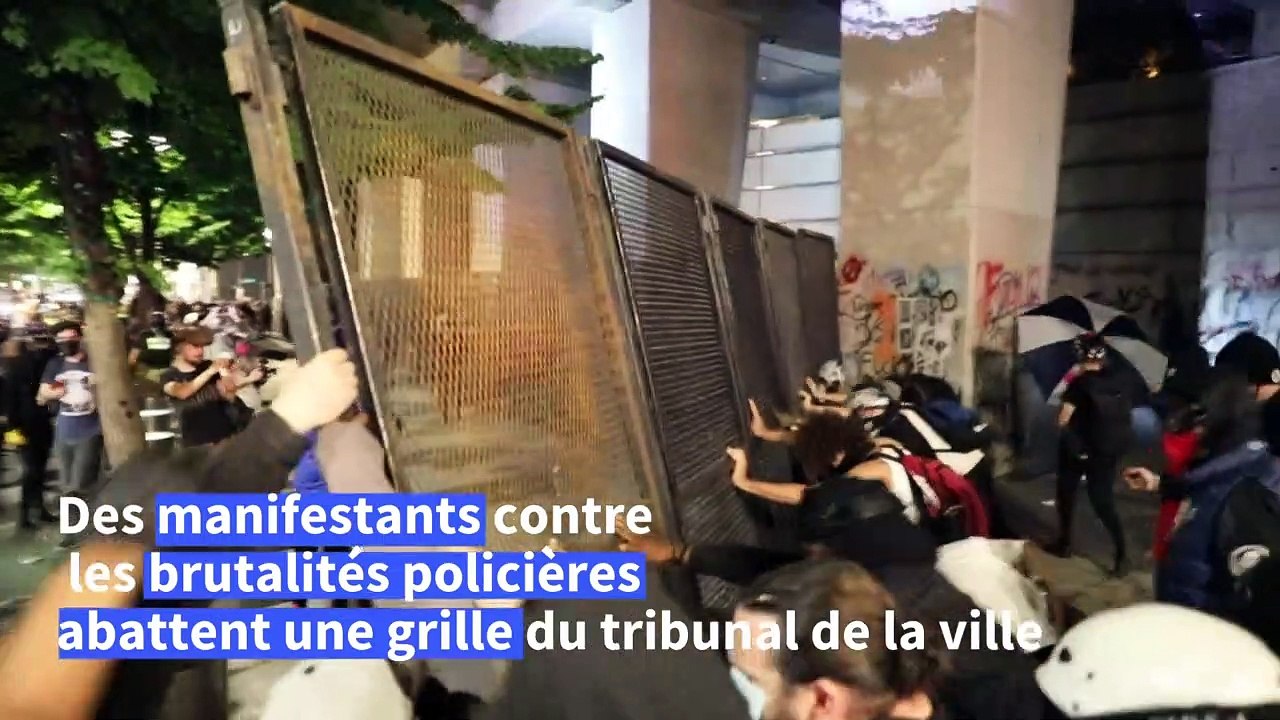 Portland: la manifestation contre les violences policières dispersée à coups de gaz lacrymogène