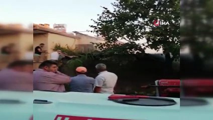 Samanlık yangınına imece usulü müdahale ettiler