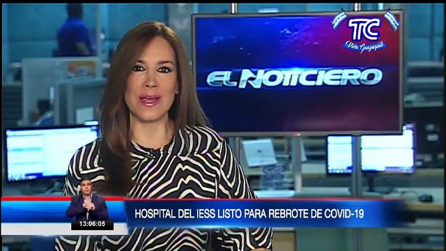 Directores del hospital del IESS afirman estar listo para un posible rebrote de covid-19