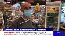 Le port du masque est désormais obligatoire depuis ce lundi pour faire ses courses