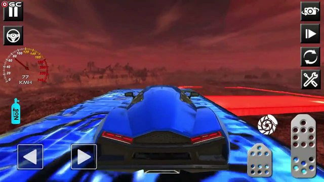 Crazy Car Stunts 2020 3D GT Car Mega Ramp Jumping - Impossible Race Games - Android GamePlay #4