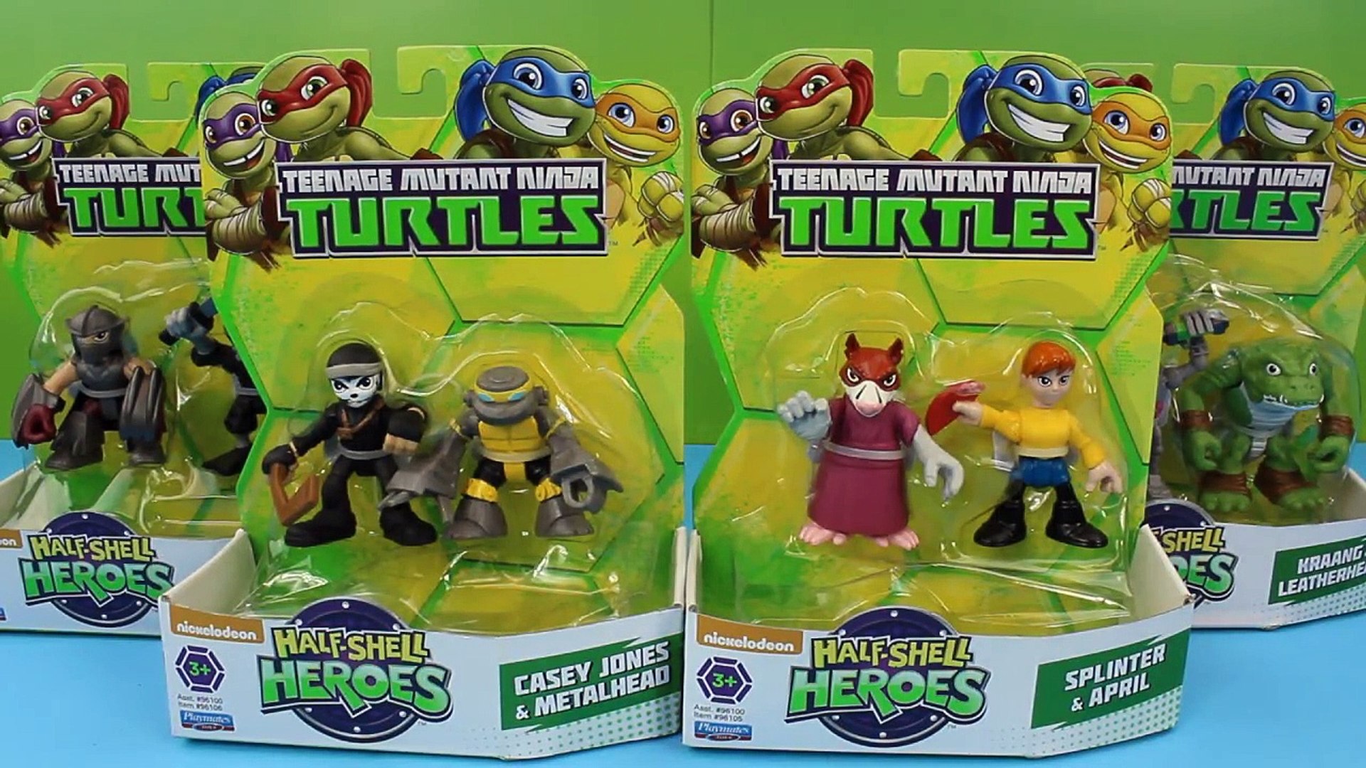 Nickelodeon Half Shell Heroes Teenage Mutant Ninja Turtles Casey Jones  Splinter TMNT Just4fun290